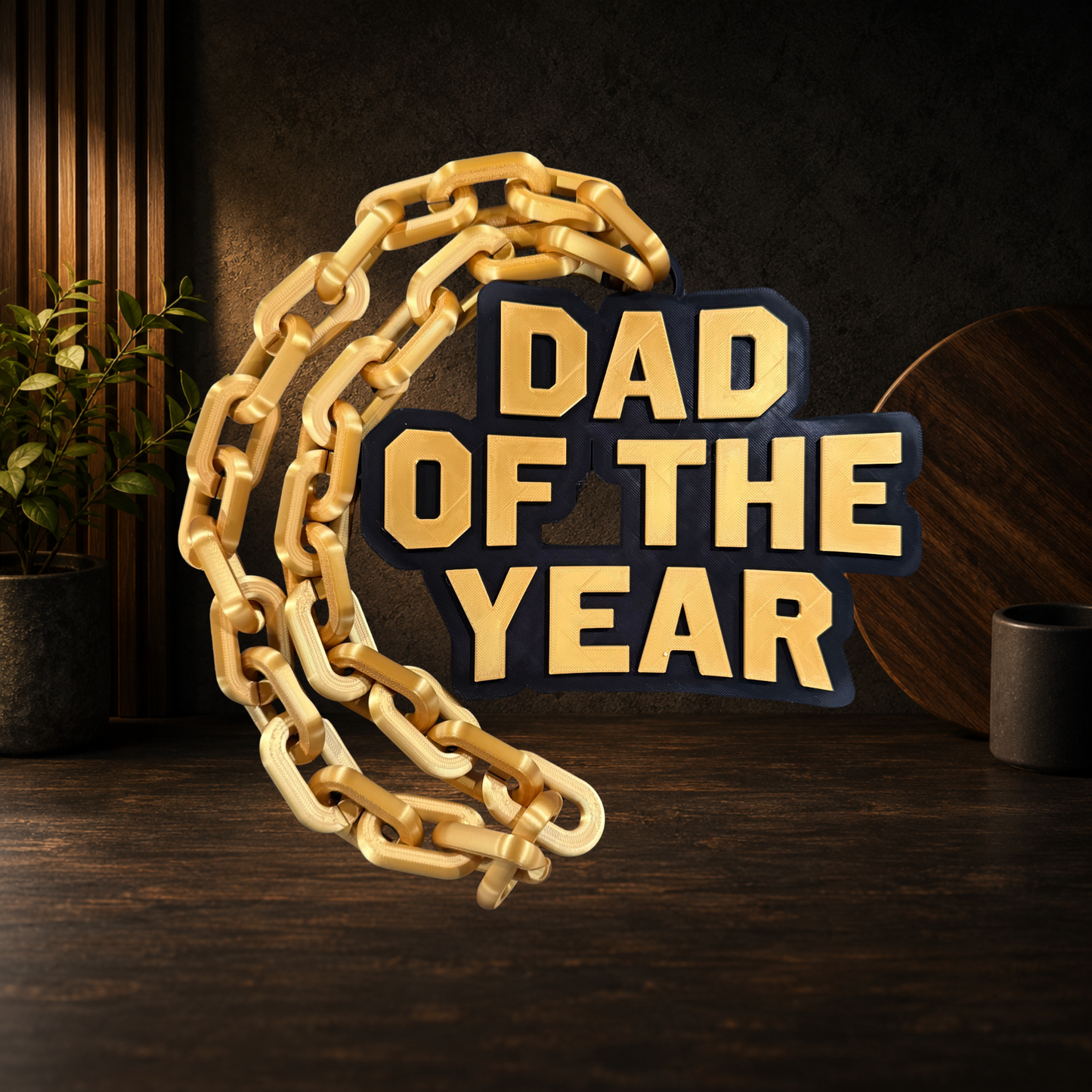 Dad Of The Year Chain