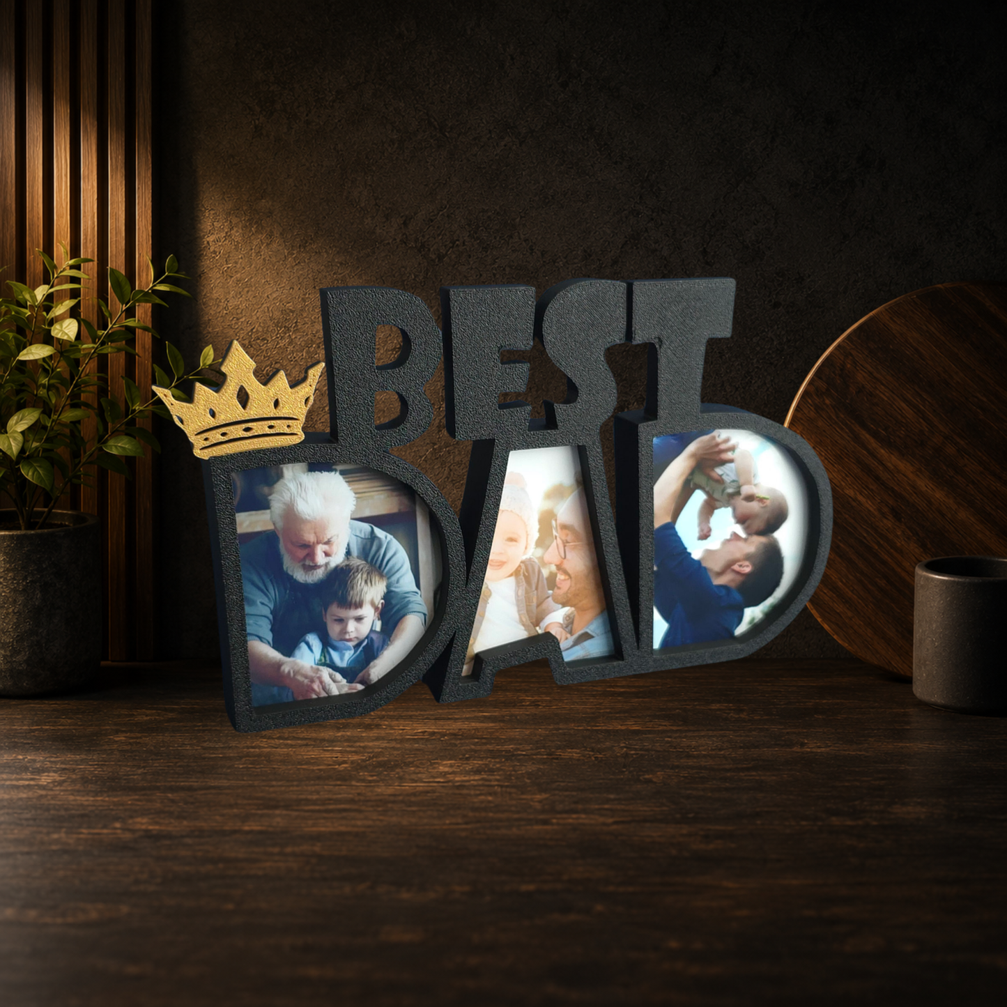 Best Dad Photo Frame
