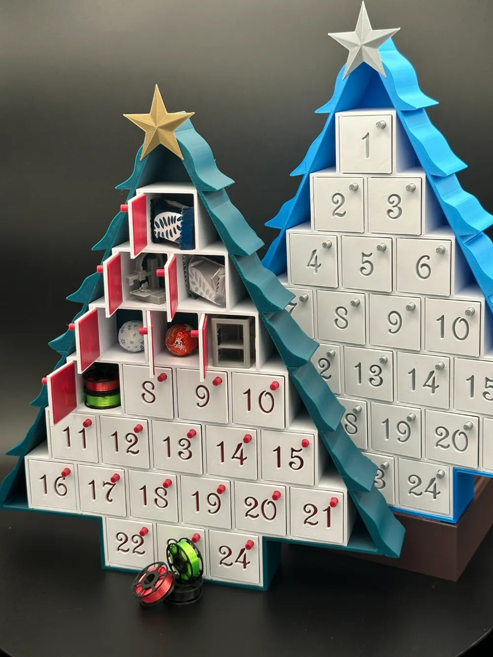 Christmas Tree Advent Calendar
