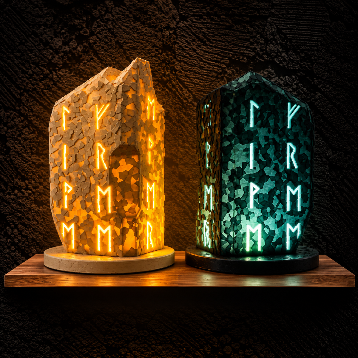 Rune Stone Lamp