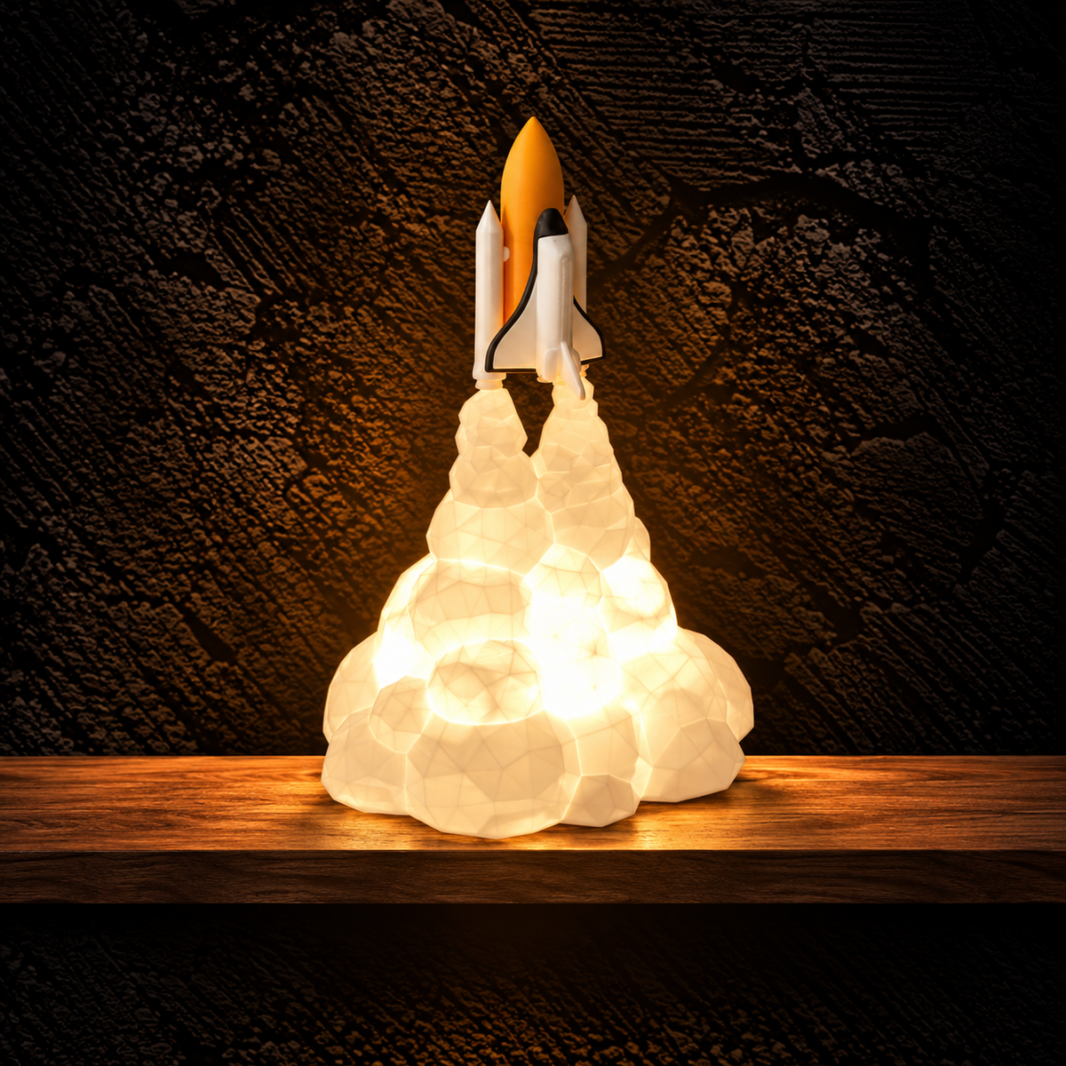 Rocket Launch Lamp