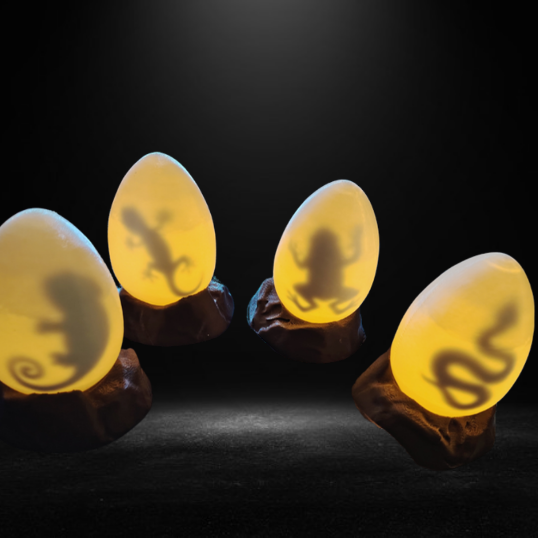 Reptile Egg Glow Lamp Large Multicolor product photo