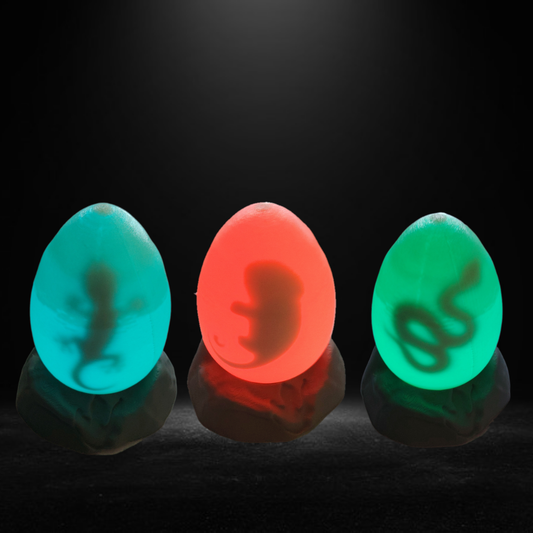 Reptile Egg Glow Lamp Small Tealight product photo