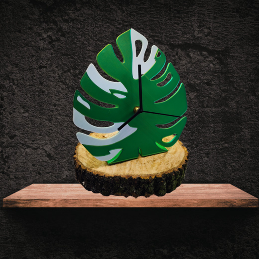 Monstera Leaf Wall Clock product photo