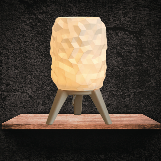 Facet Tripod Glow Lamp