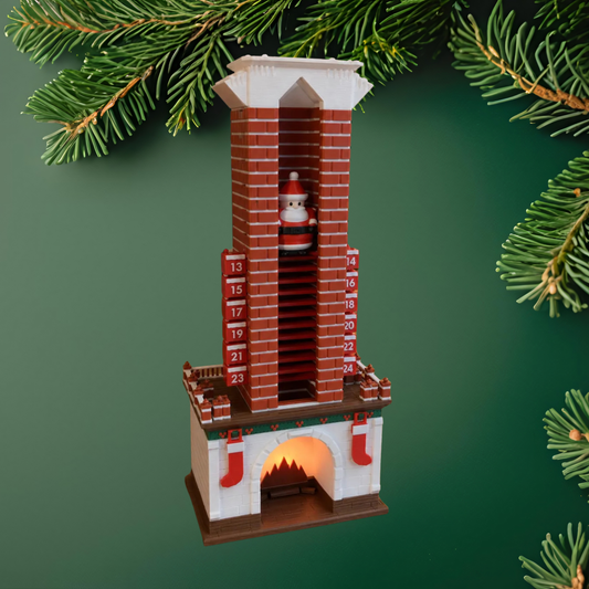 Santa's Chimney Advent Calendar