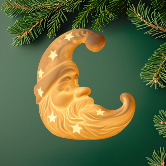 Santa Moon Lamp
