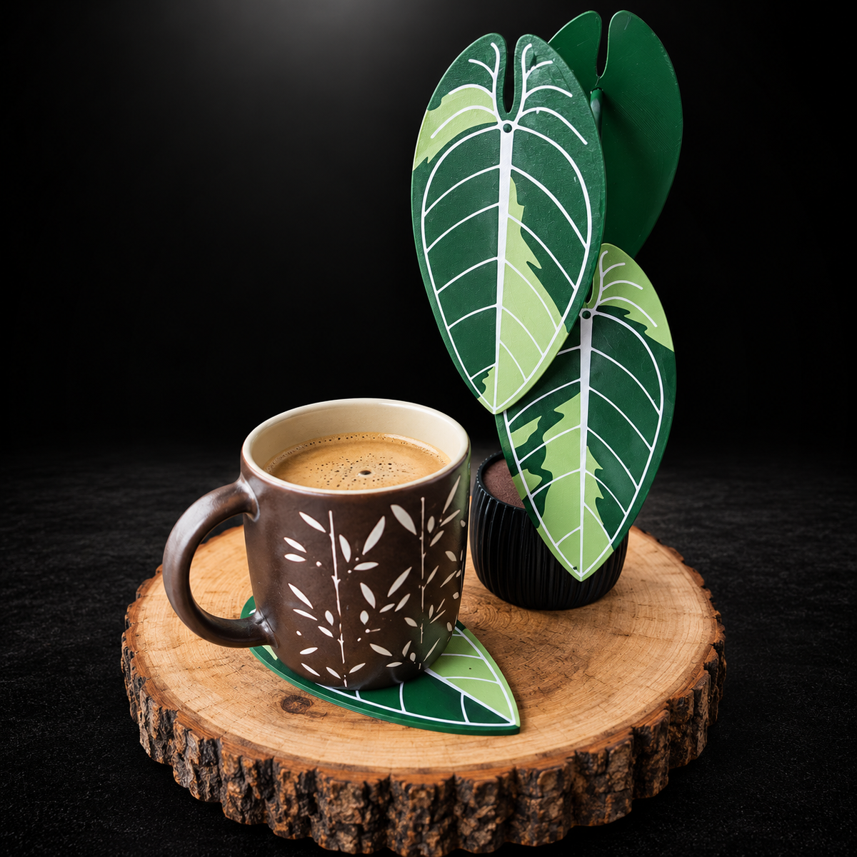 Plant Coaster Set