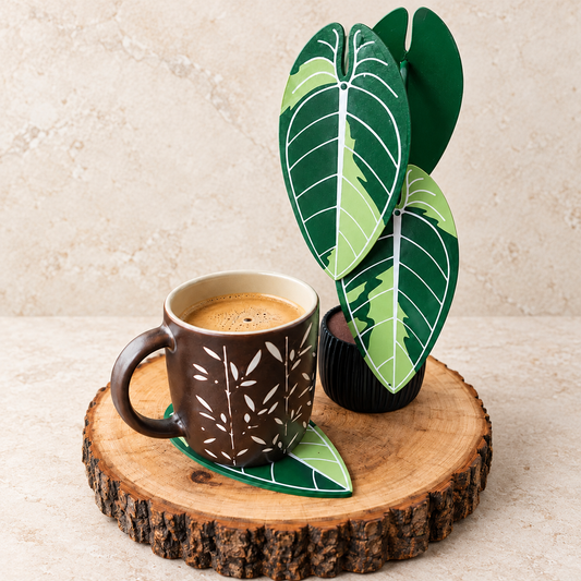 Plant Coaster Set