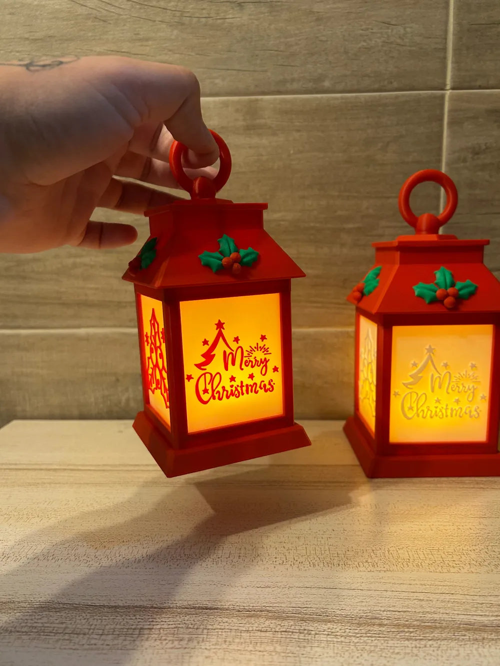 Christmas Lantern Lamp