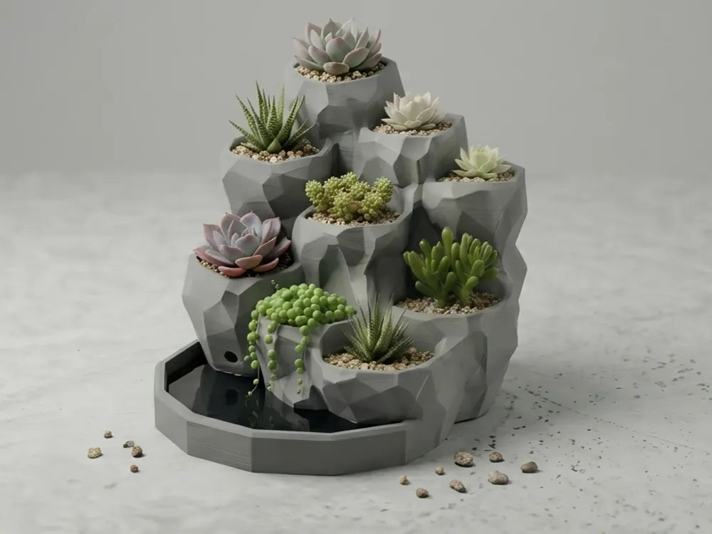 Tiered Succulent Planter